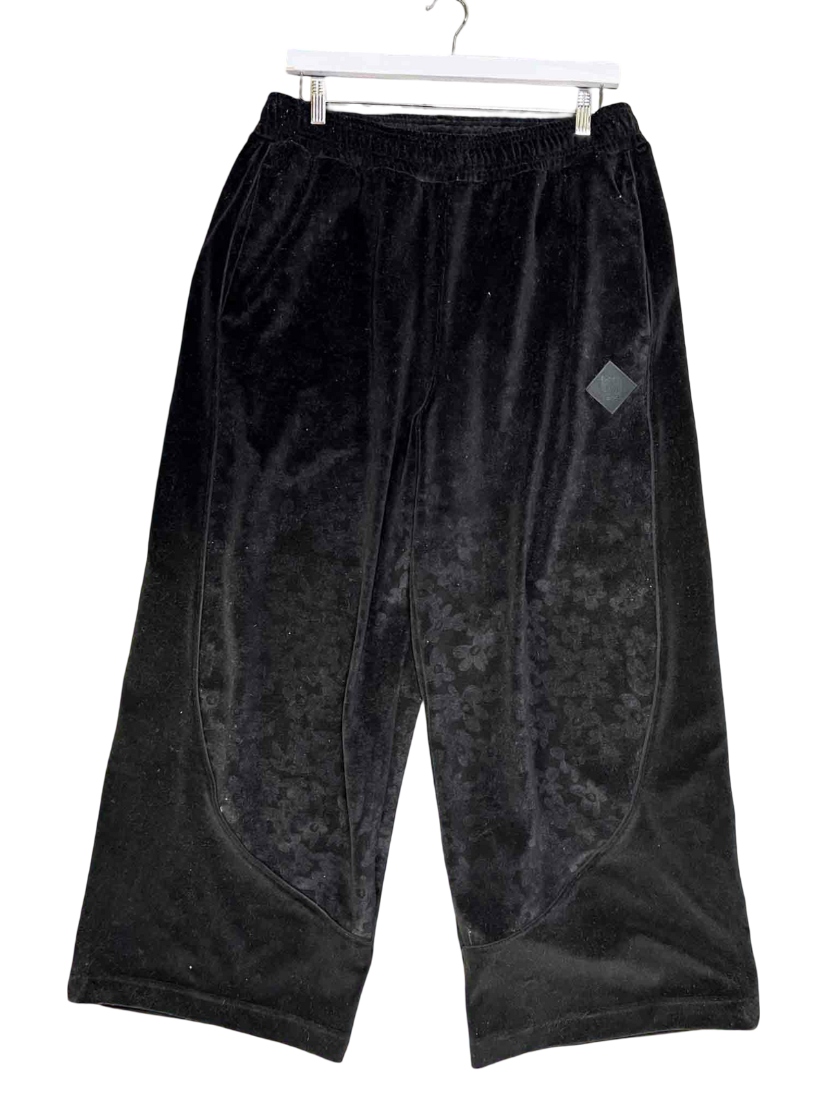 Size L | PAM x Puma Men's Black Velour Pants