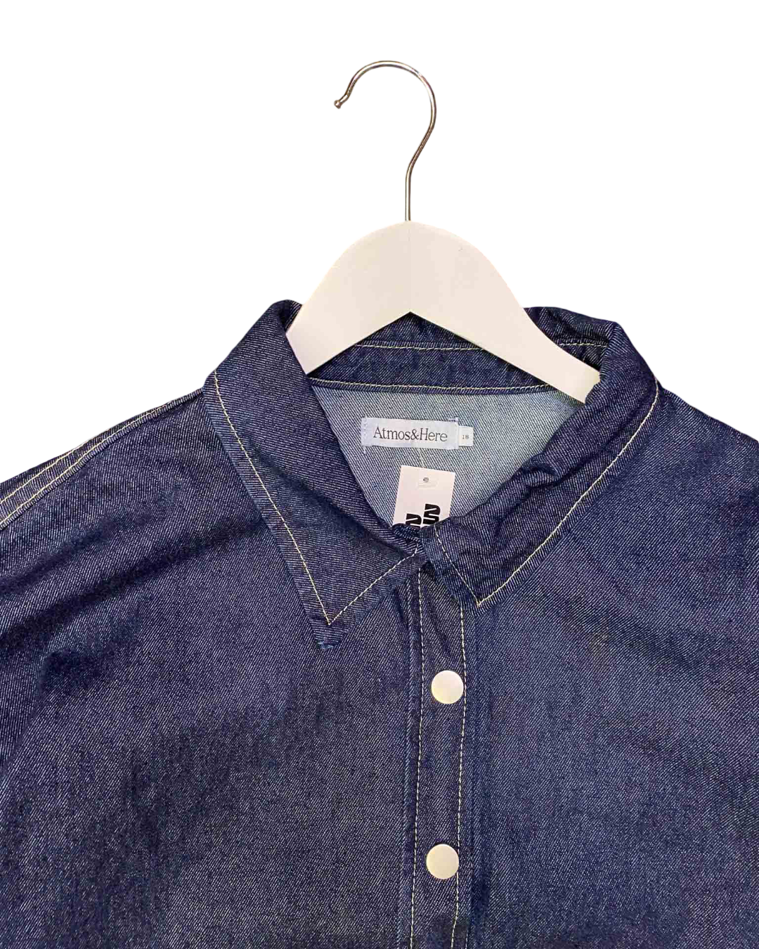 Size 3XL | Atmos & Here Indigo Romy Denim Shirt