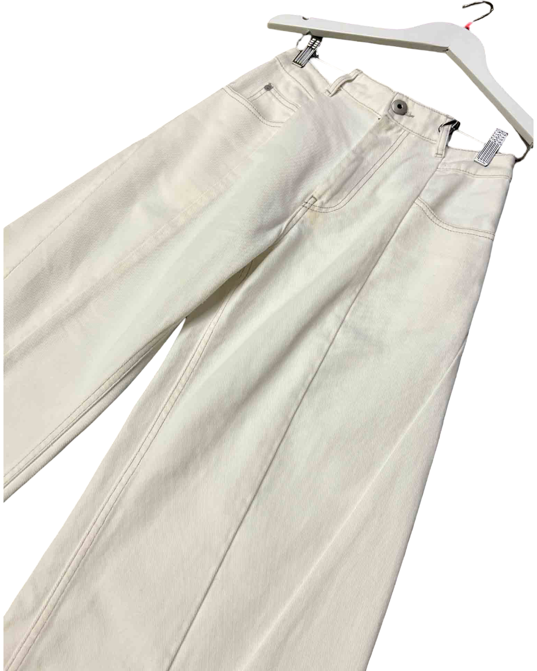 Size 38 (XS) | Maison Margiela White Decortique Jeans NWT