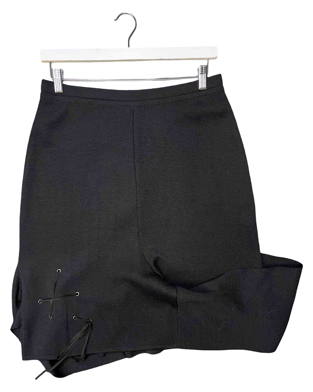 Size 4 (L) | MM Sohn Gathered Wool Midi Skirt NWT