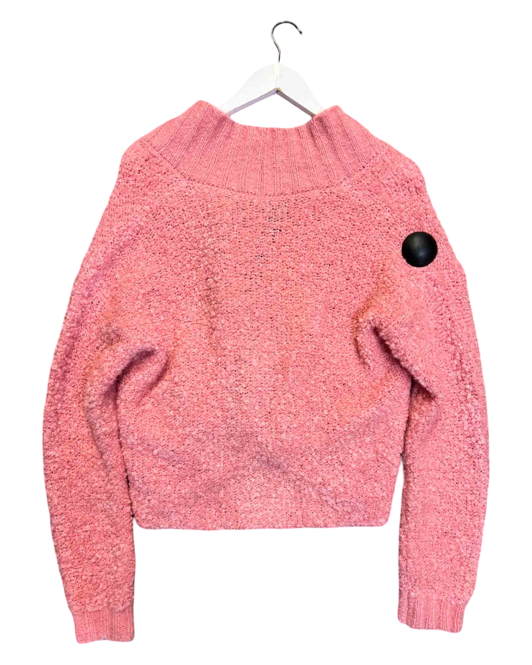 Size 36 (S) | Hofmann Pink Tied Mohair Blend Cardigan
