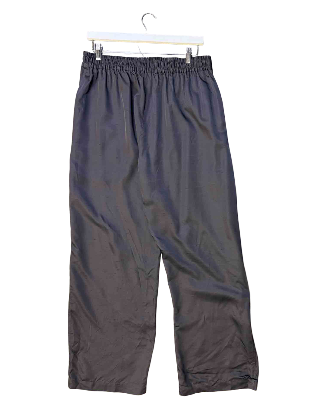 Size 12 (L) | Studio Nicholson Slate Neppy Satin Pants NWT