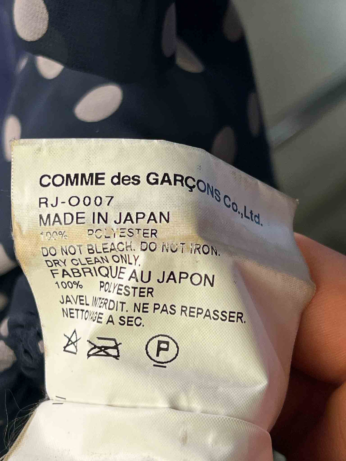 Size M | Comme des Garçons Polka Dot Dress