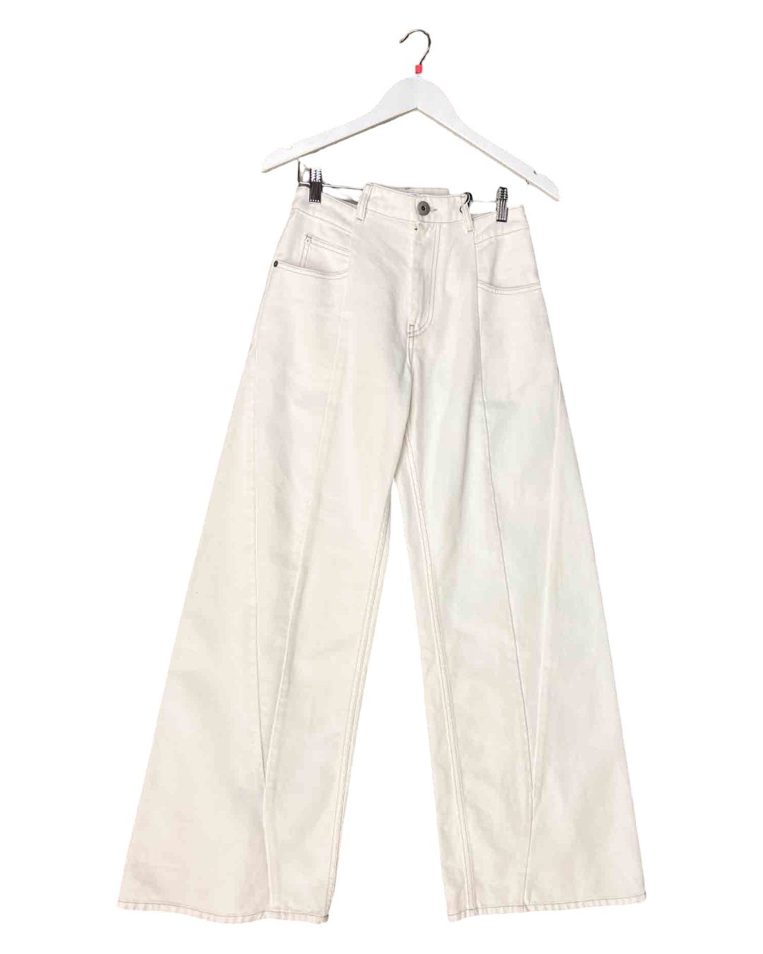 Size 38 (XS) | Maison Margiela White Decortique Jeans NWT
