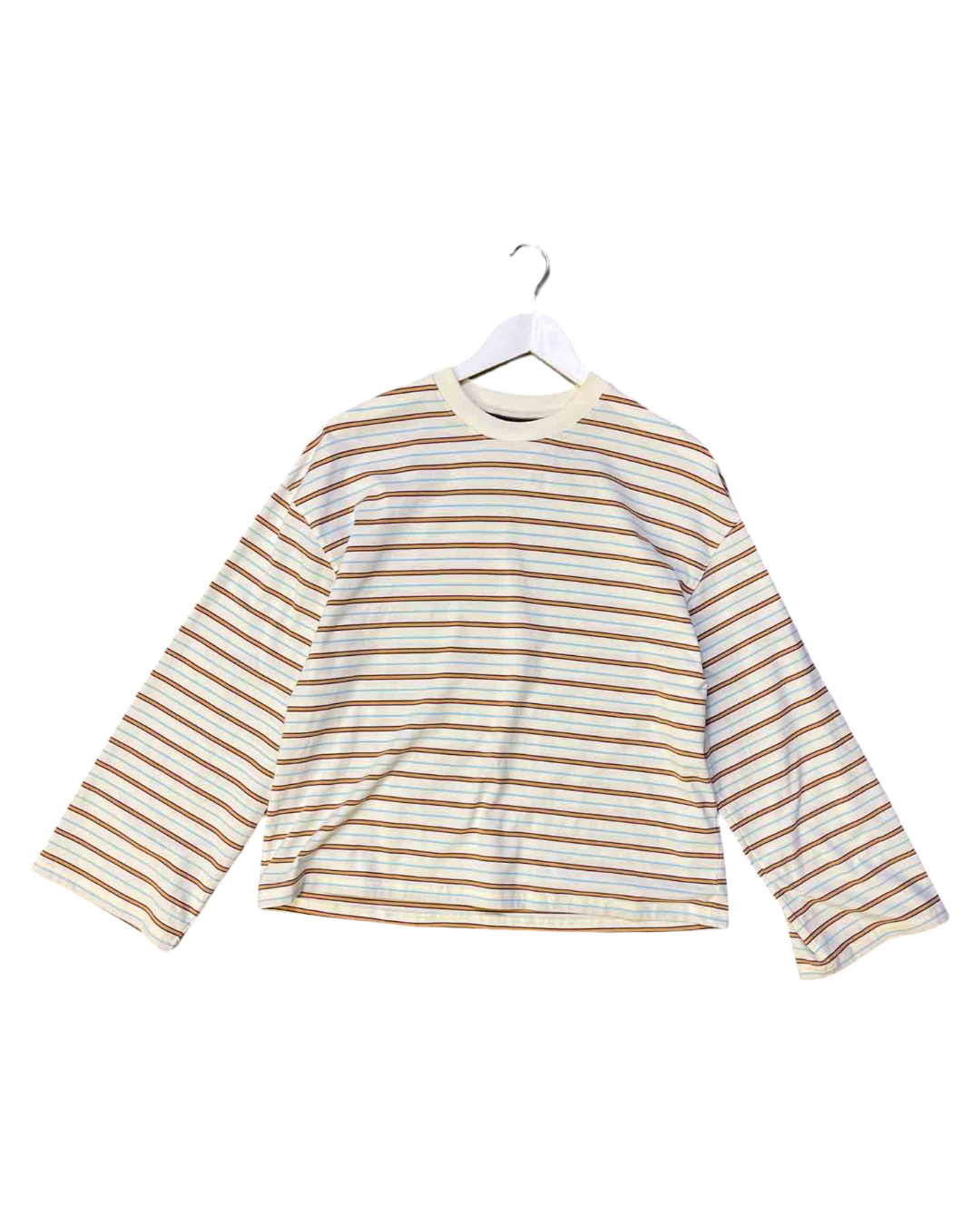 Size XS |  Alpha60 Striped Long Sleeve T-shirt