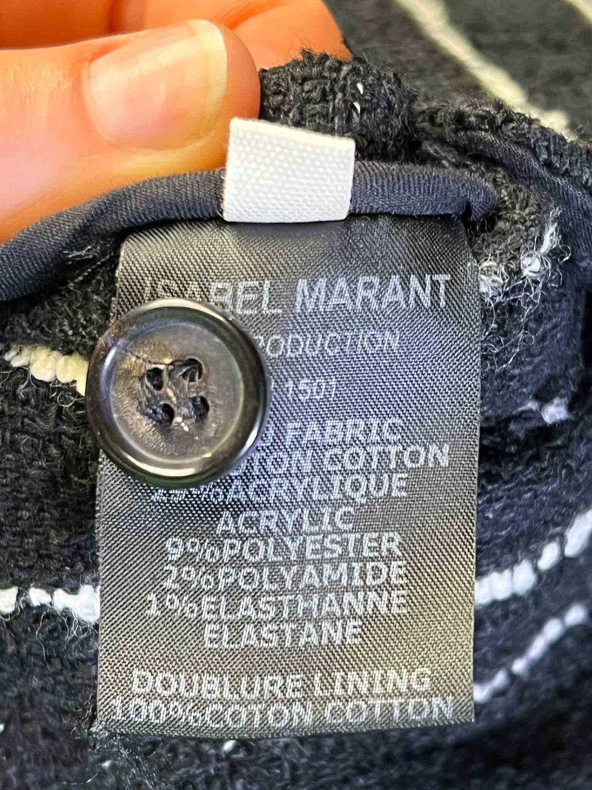 Size 38 (M) | Isabel Marant Etoile Glenn Striped Boucle Blazer