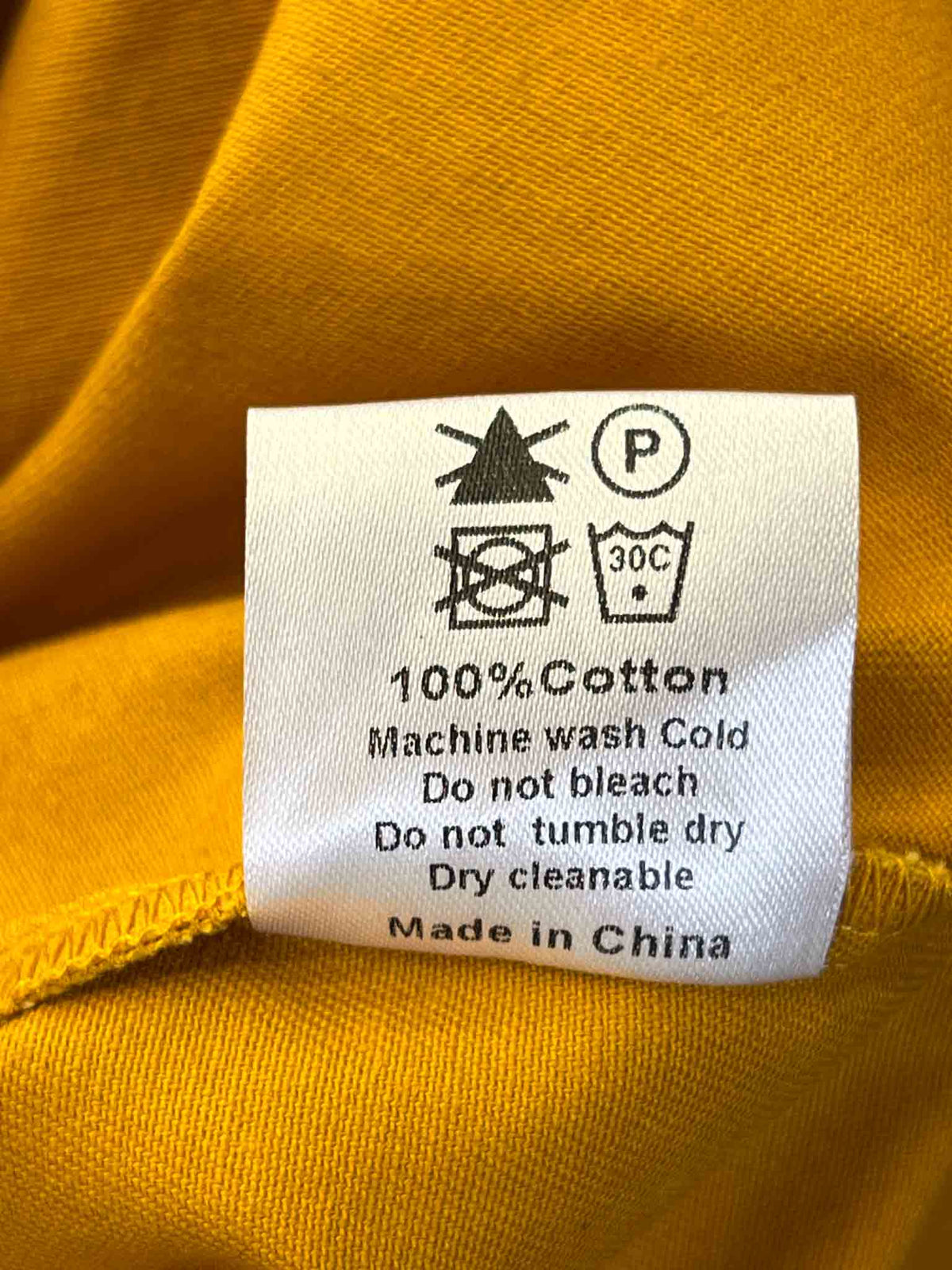 Size M | Passport Yellow Workers Shirt