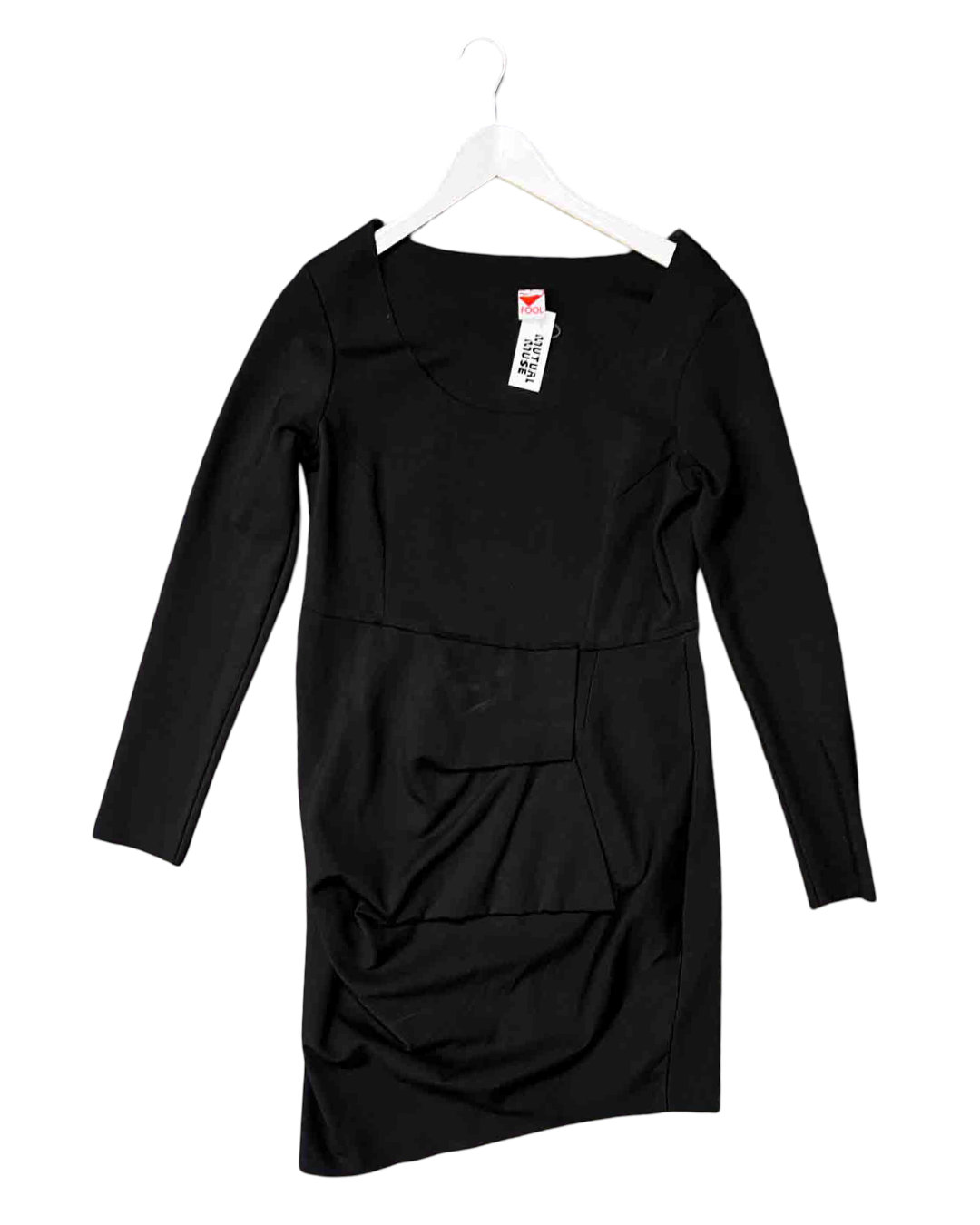 Size 12 (L) | Fool Black Stretch Mini Dress
