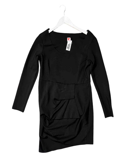 Size 12 (L) | Fool Black Stretch Mini Dress