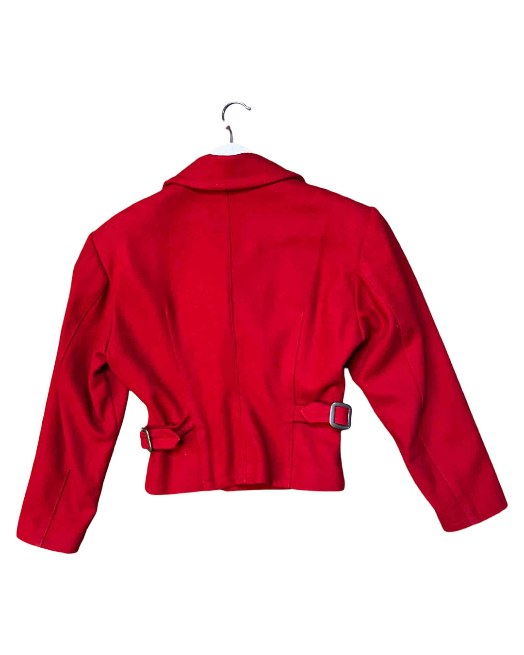 Size 42 (M) | Jean Paul Gaultier Junior Red Wool Jacket