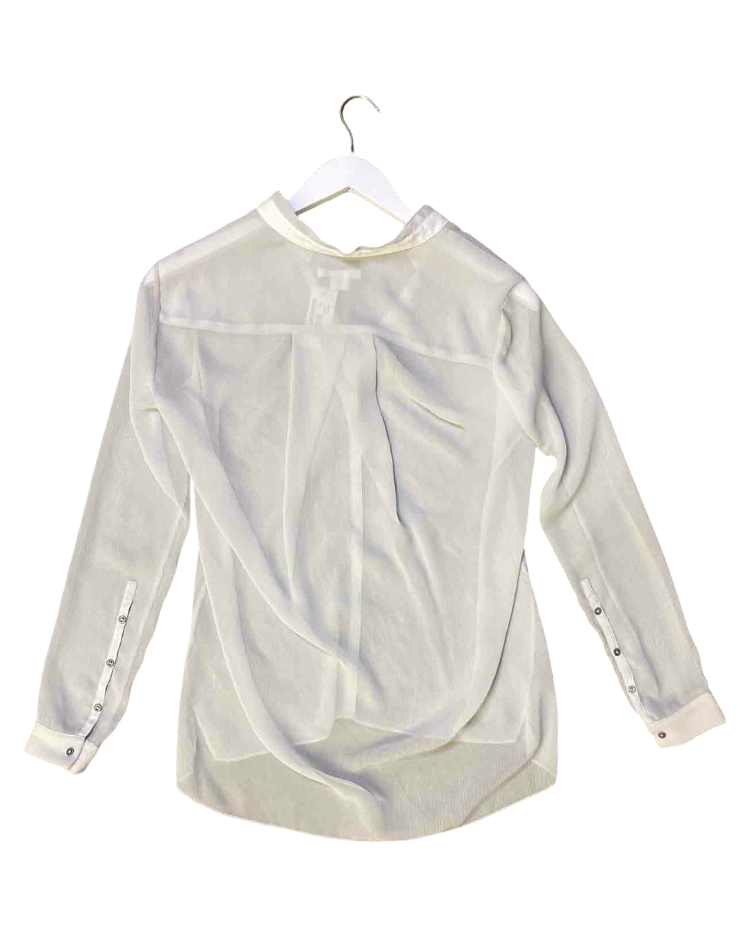 Size XS | Helmut Lang Sheer Silk Shirt