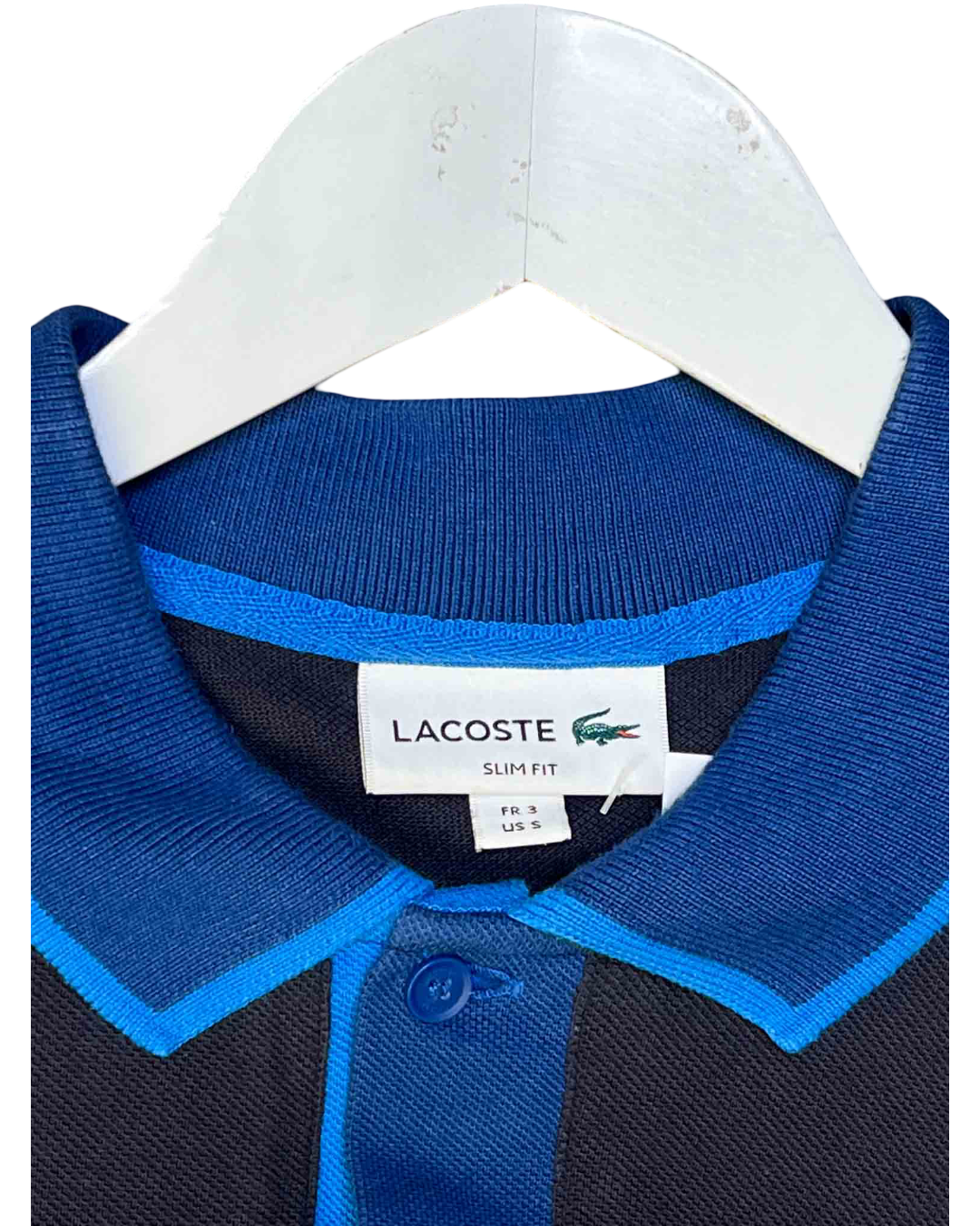 Size S | Lacoste Navy Polo Top