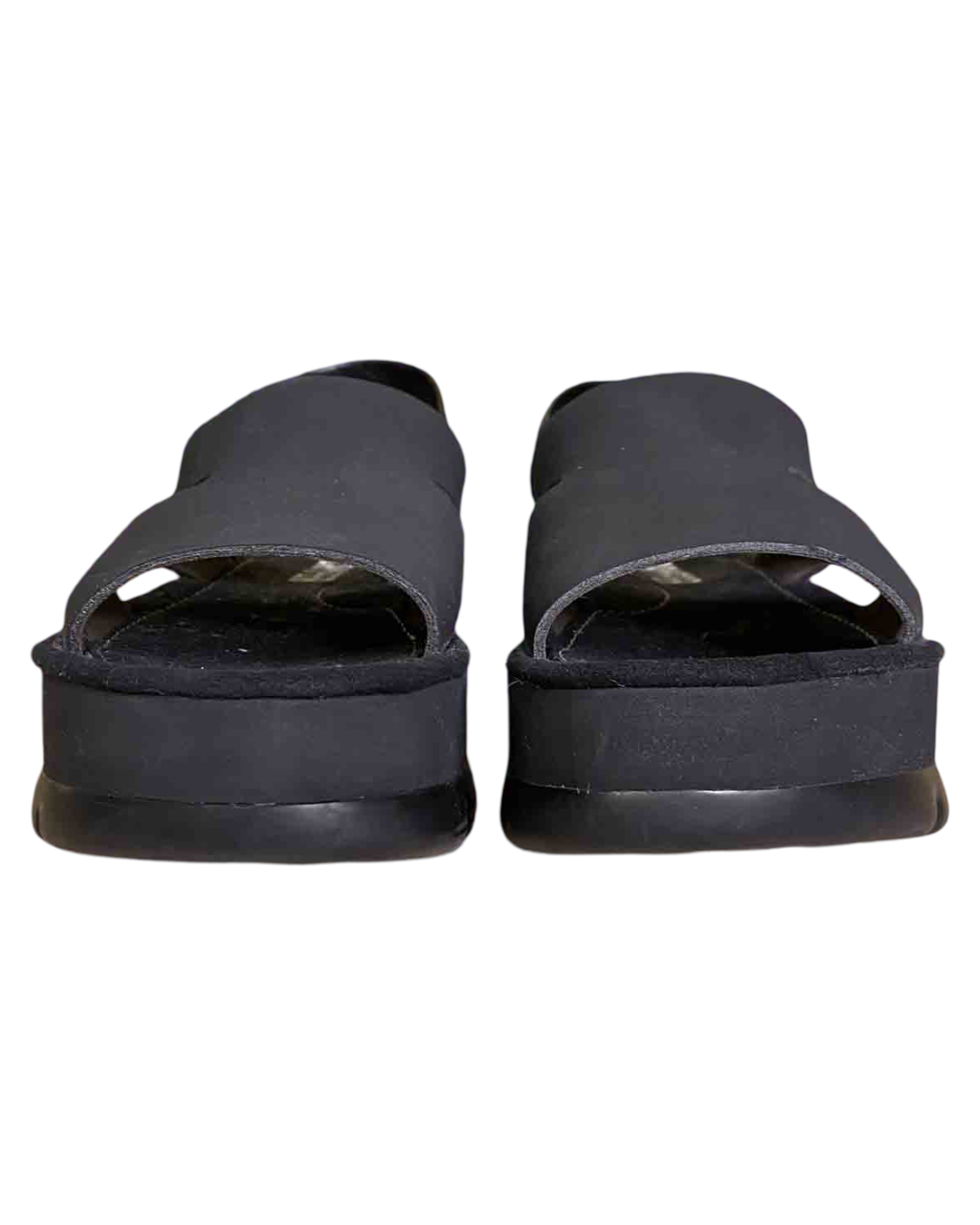 Size 37 | Camper Black Oruga Up Platform Sandals