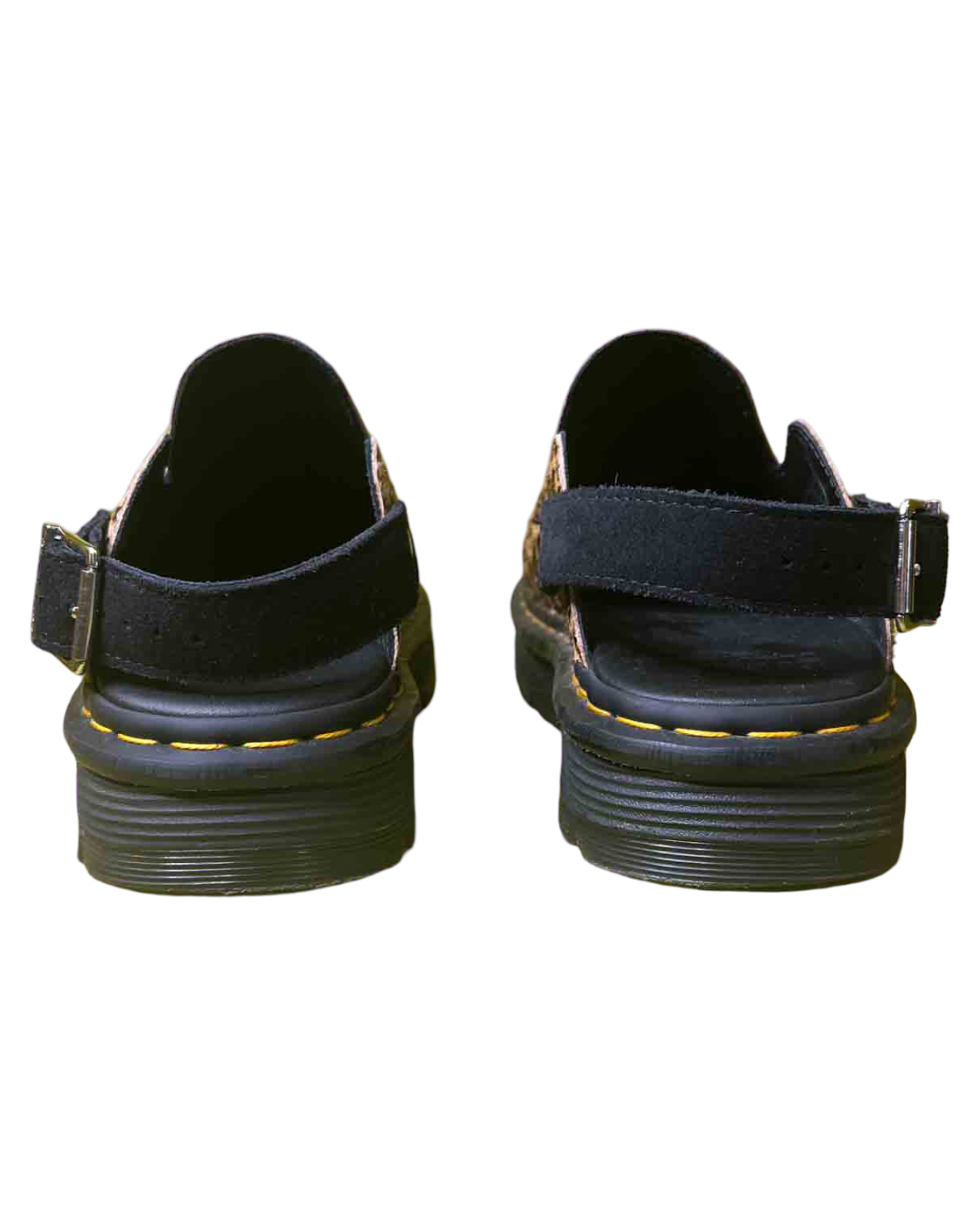 Size 41 | Dr Martens Zebzag Suede Slingback Mules