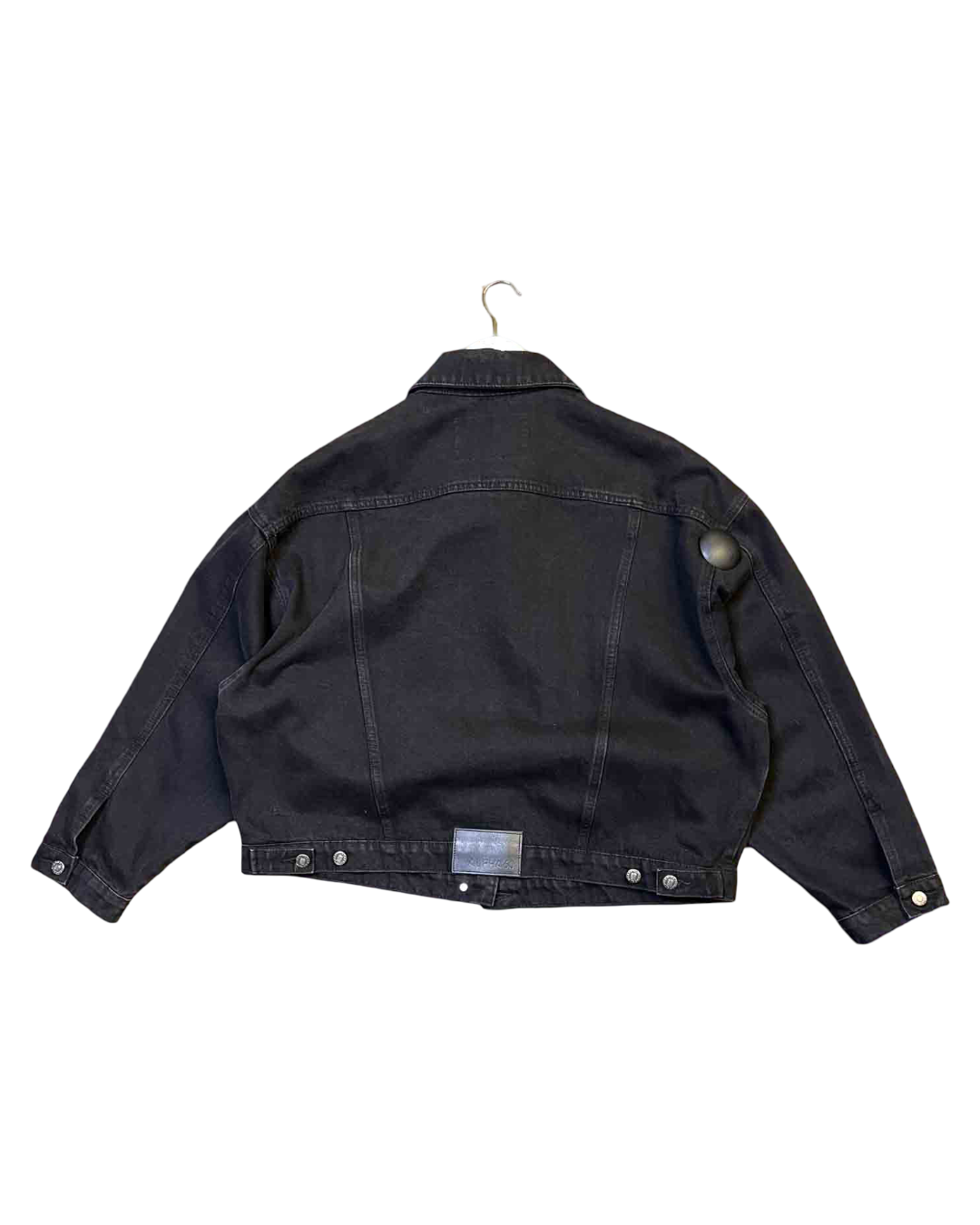 Size L | Alpha60 Boxy Black Denim Jacket