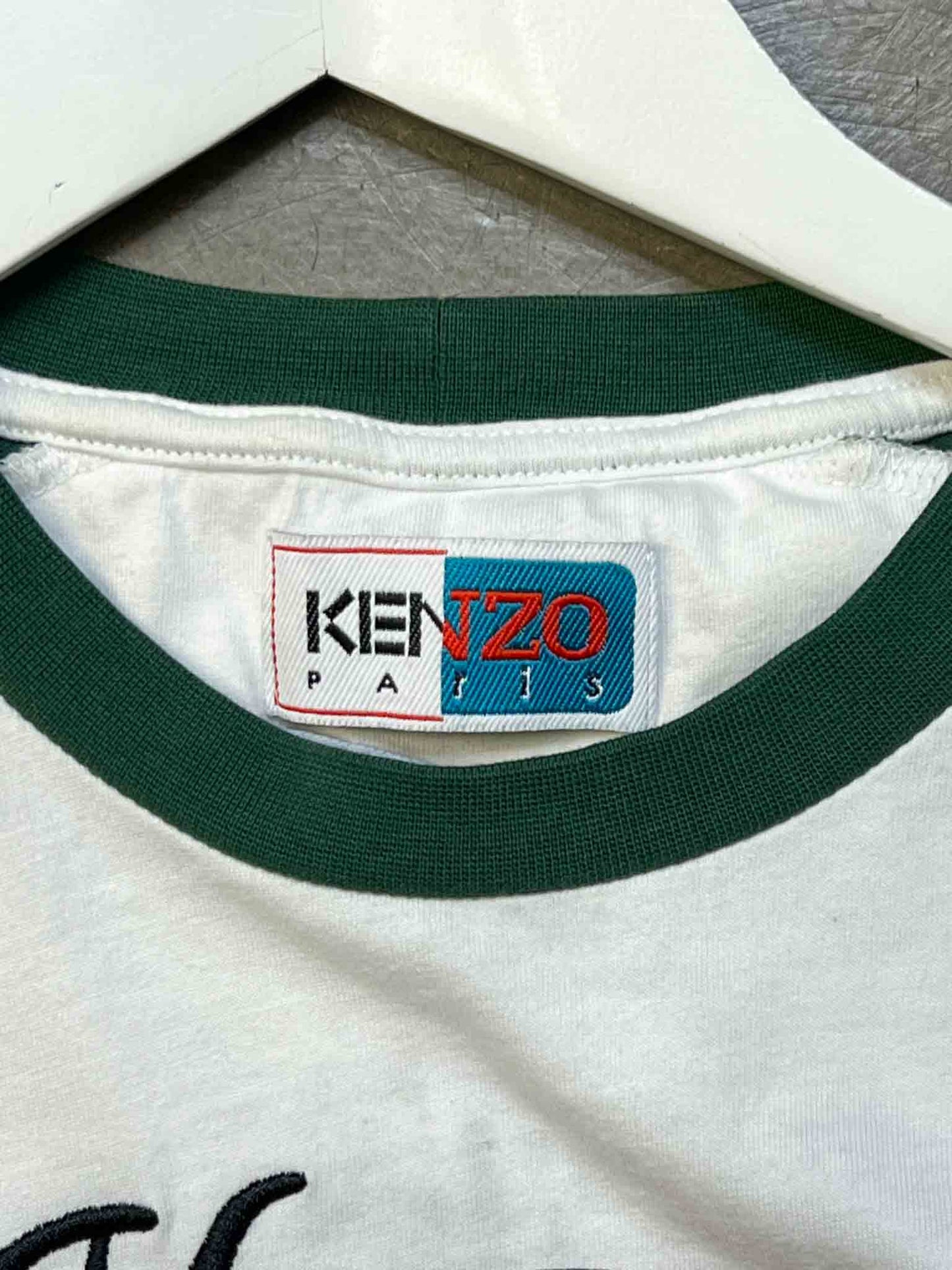Size XS | Kenzo Paris Tiger Print Cotton T-shirt