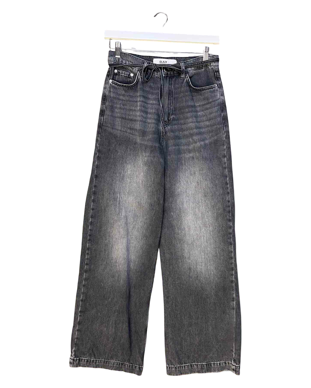 Size 34 (XS) | Day Birger et Mikkelsen Grey Acid Wash Elijah Jeans