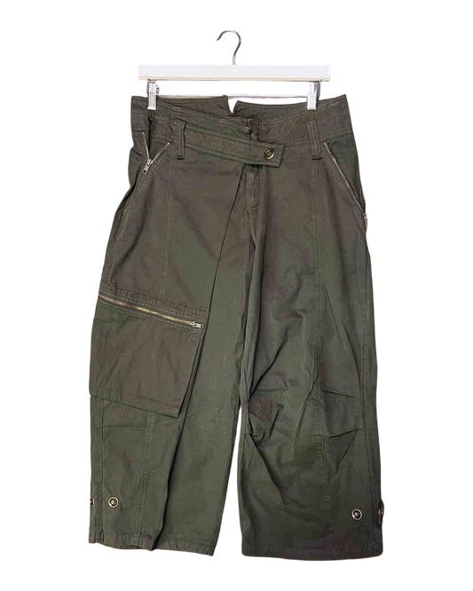 Size M | IKKS Khaki Cargo Pants