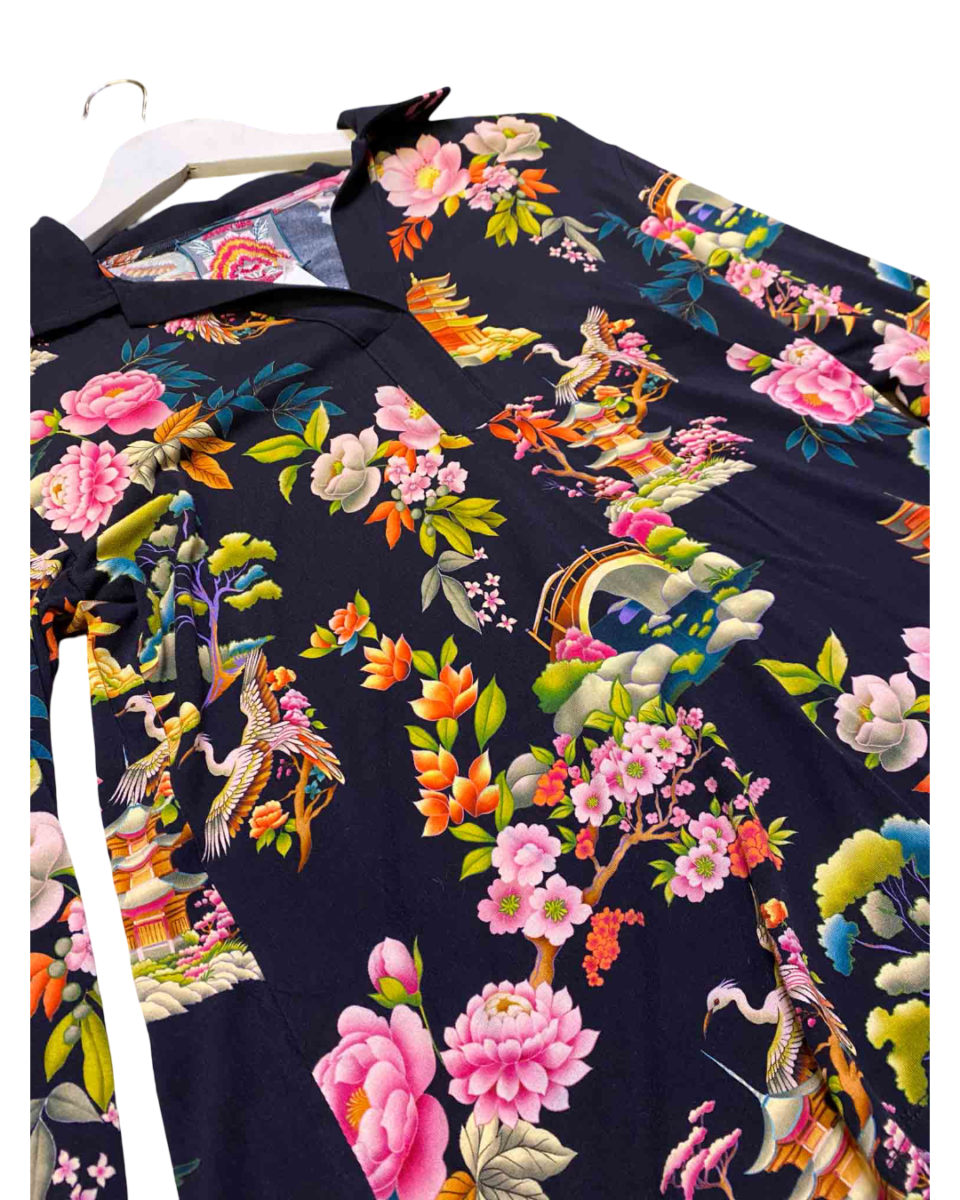 Size S | Johnny Was Floral Janie Henley Top