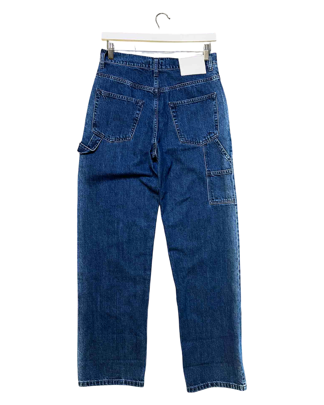 Size 27 | Bassike Midwash Organic Cotton Carpenter Jeans