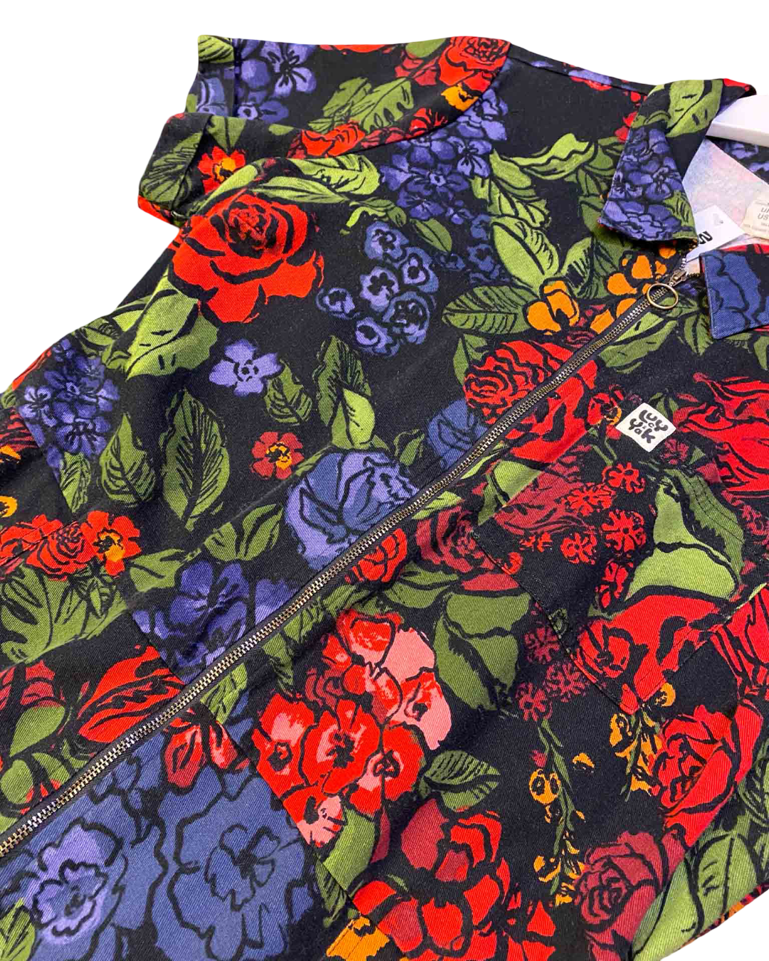 Size 4XL | Lucy + Yak Floral Ragan Jumpsuit