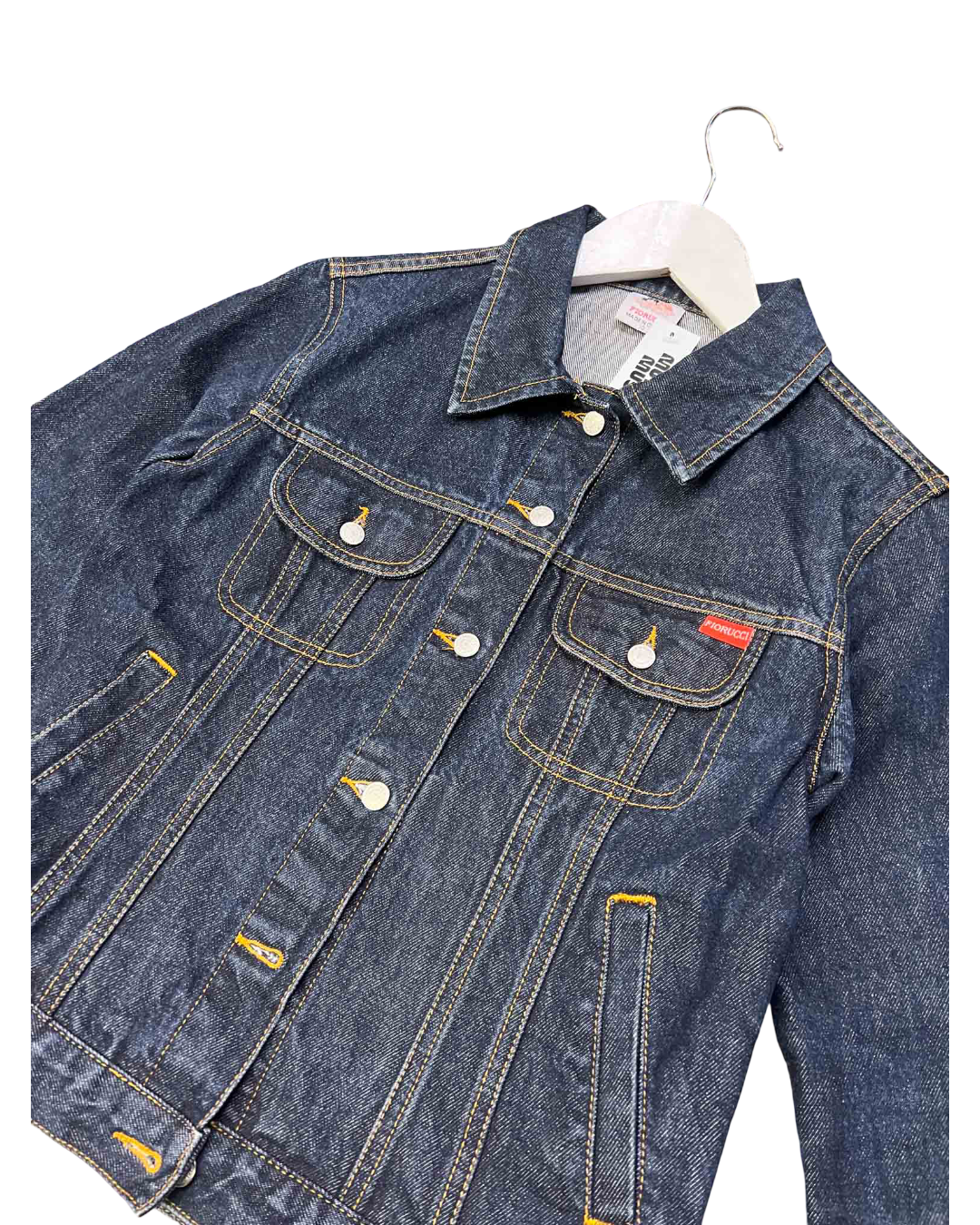 Size 10 | Fiorucci Dark Wash Denim Jacket