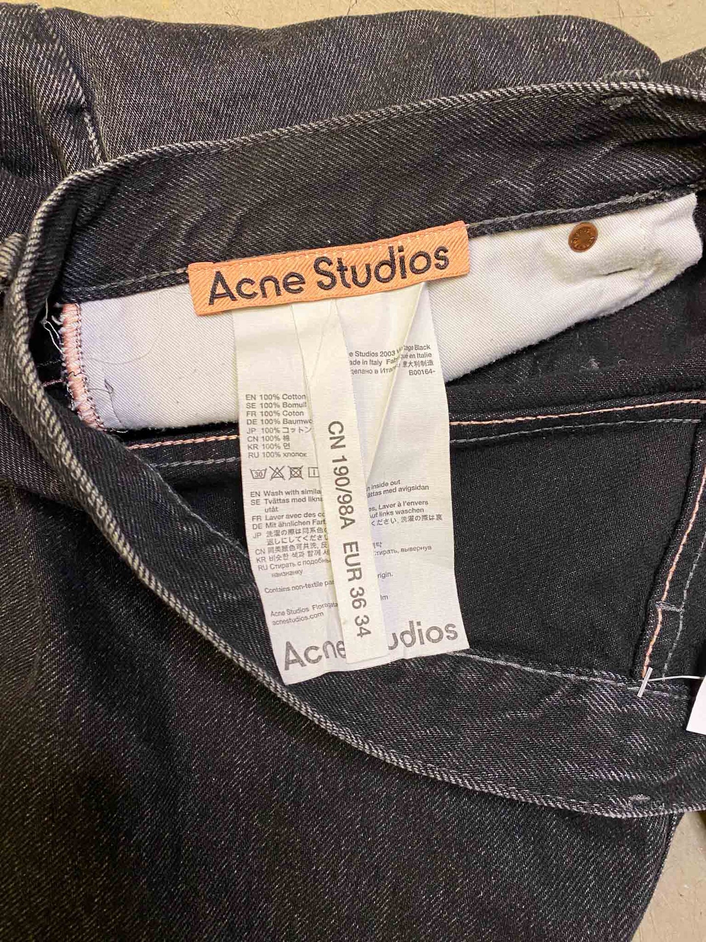 Size 36 | Acne Studios 1981 Loose Fit Jeans