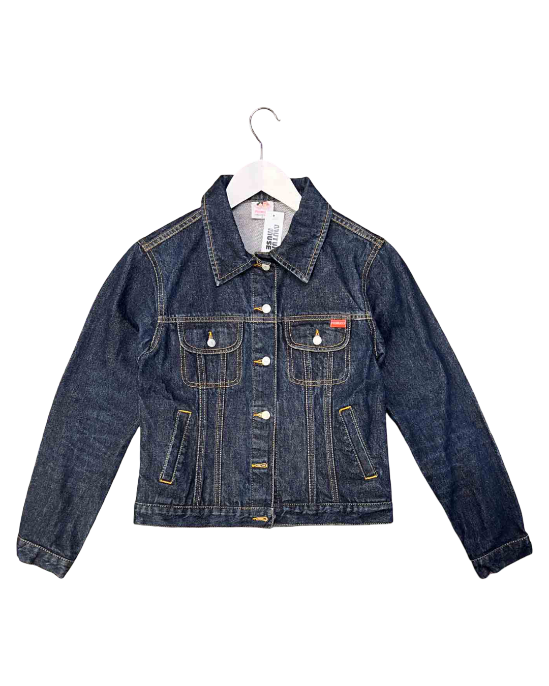 Size 10 | Fiorucci Dark Wash Denim Jacket