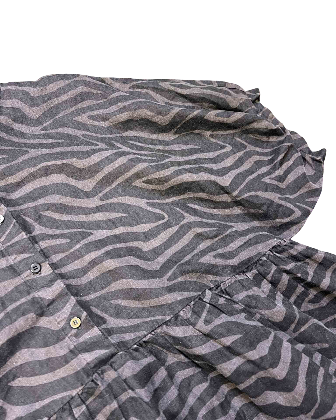Size 20 (4XL) | Gorman Zebra Linen Mini Dress