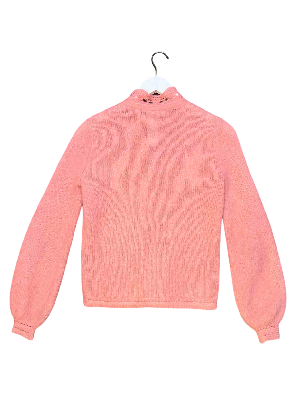 Size XXS | Sezane Pink Mohair Blend Cardigan