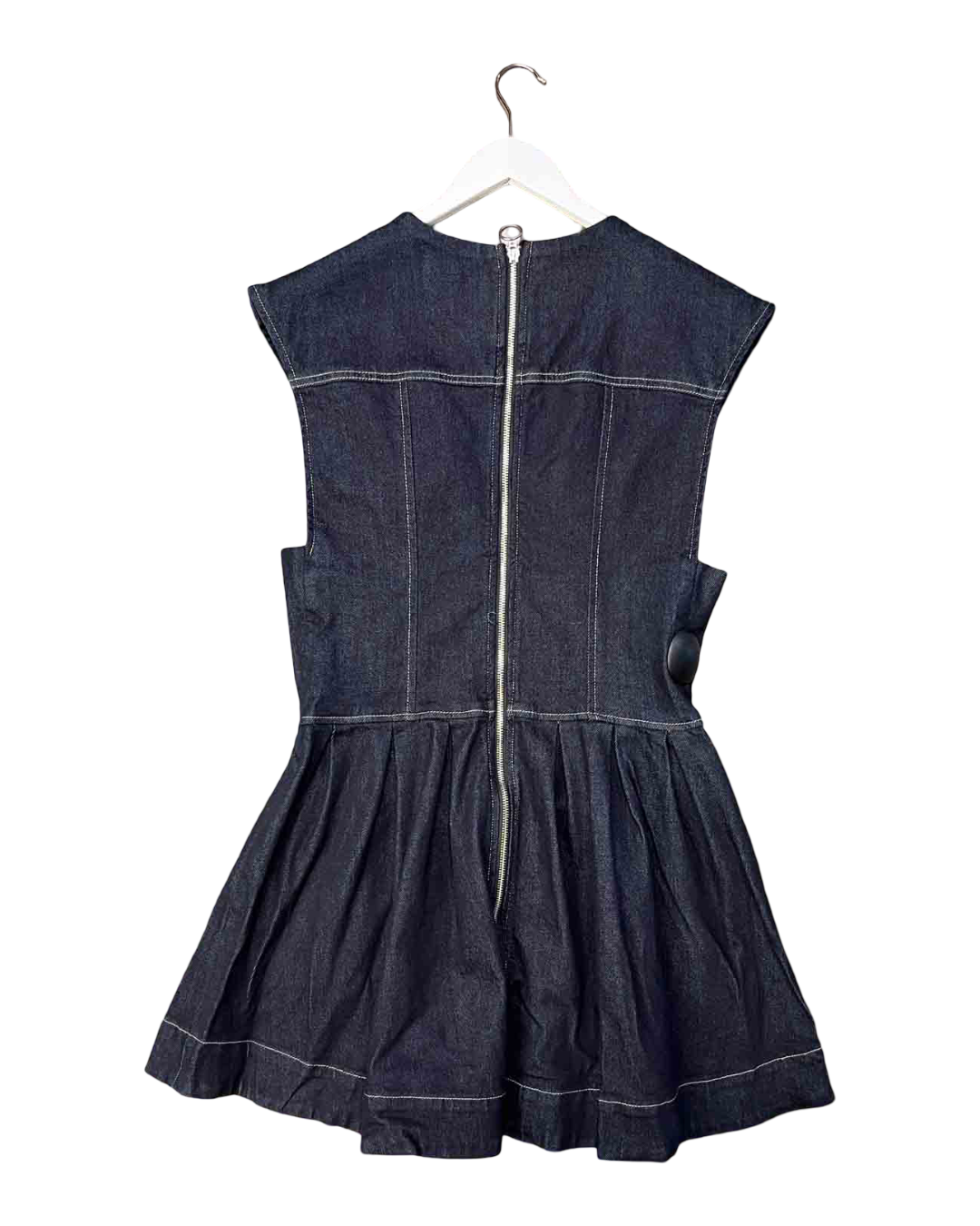 Size 14 | LEM Denim Pleated Dress With Tags