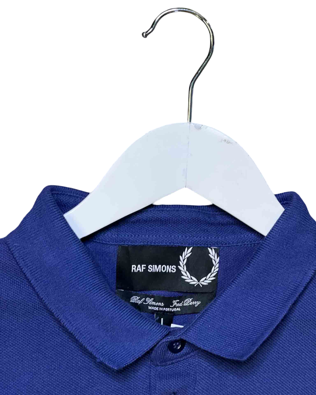 Size L | Raf Simons x Fred Perry Indigo Polo T-Shirt