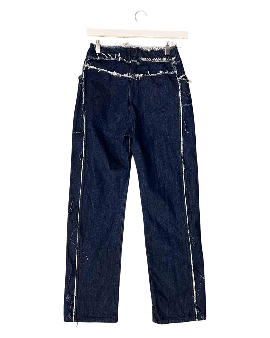 Size S | Kahe Indigo Distressed Jeans