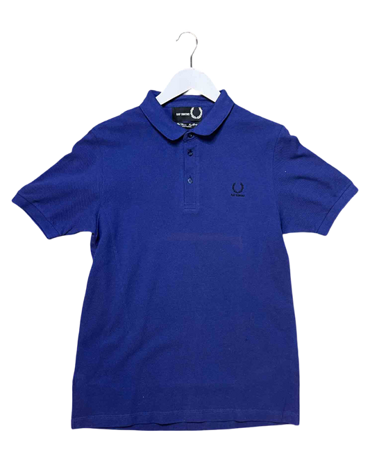 Size L | Raf Simons x Fred Perry Indigo Polo T-Shirt