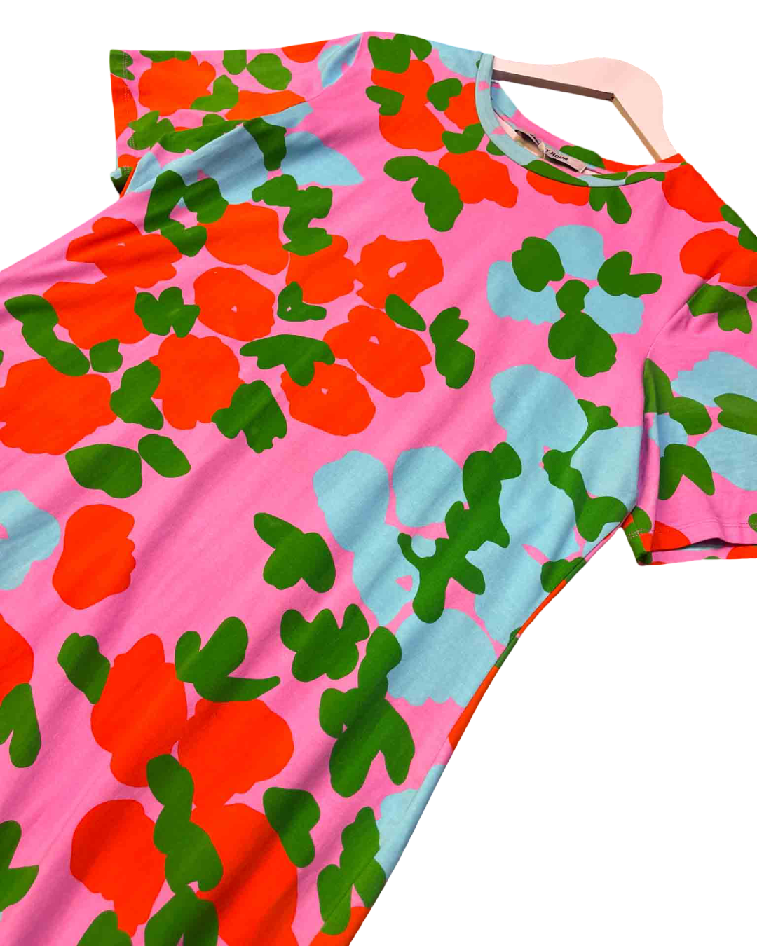 Size 2XL | Variety Hour Floral T-Shirt Dress