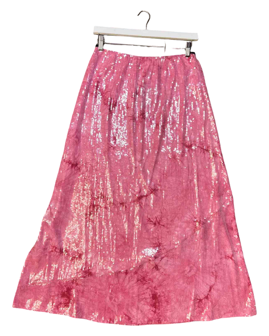 Size M | Blanca Pink Twiggy Maxi Skirt NWT