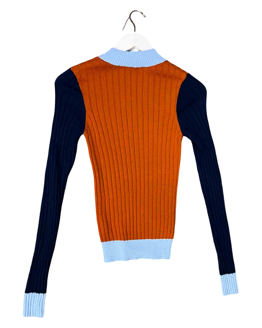 Size 10 (M) | Bul Ribbed Merino Wool Long-Sleeve Top