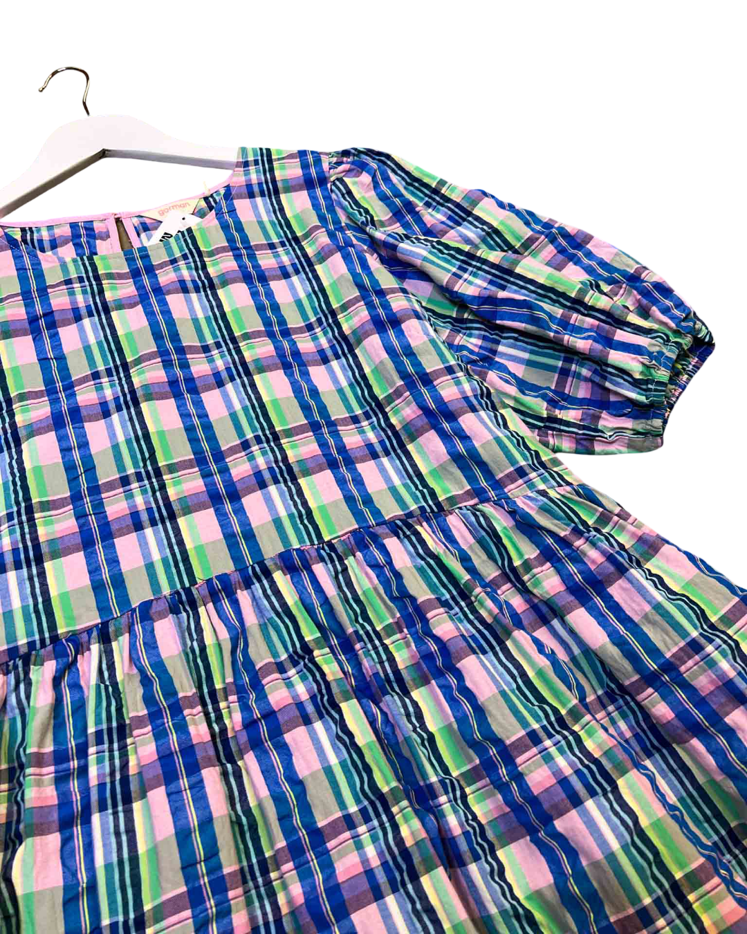Size 16 (3XL) | Gorman Plaid Play Smock Check Dress