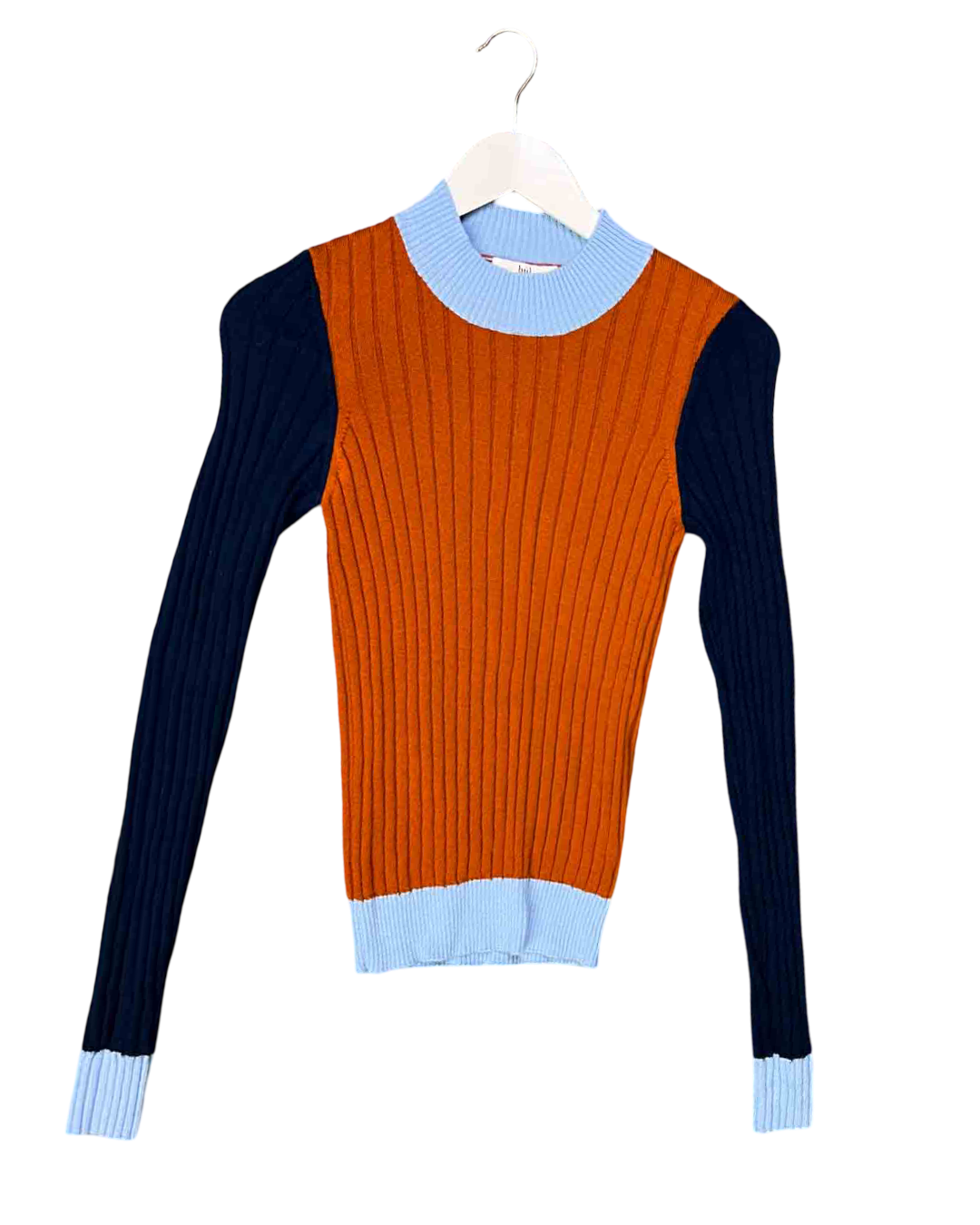 Size 10 (M) | Bul Ribbed Merino Wool Long-Sleeve Top