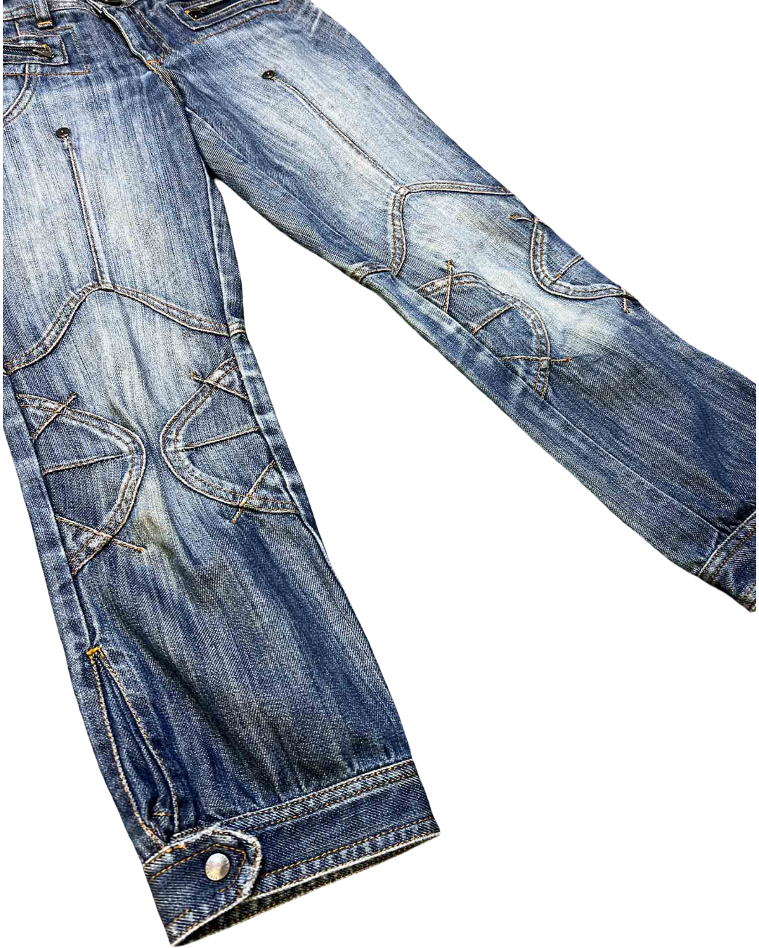 Size 2 (6) | Stefanel Zippy Denim Capris
