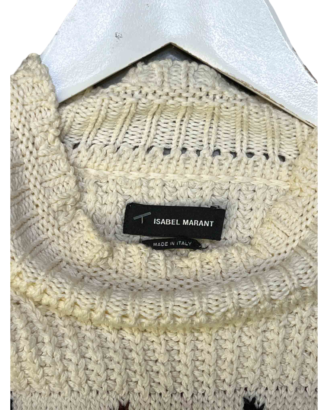 Size M | Isabel Marant Geometric Intarsia Jumper