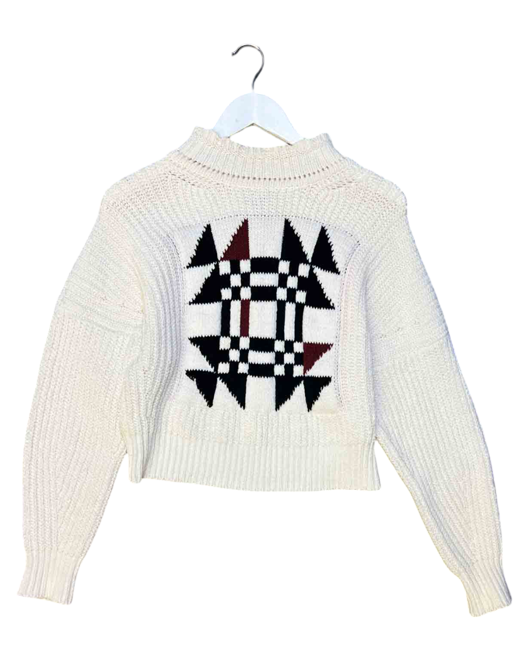 Size M | Isabel Marant Geometric Intarsia Jumper