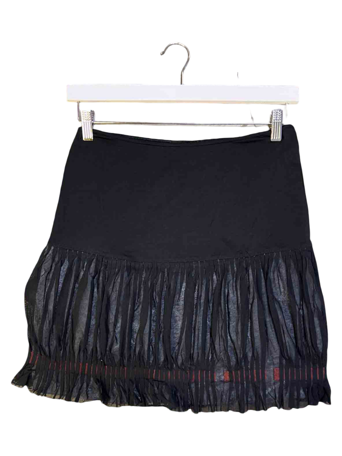 Size S | Cop Copine Black Mesh Bubble Skirt