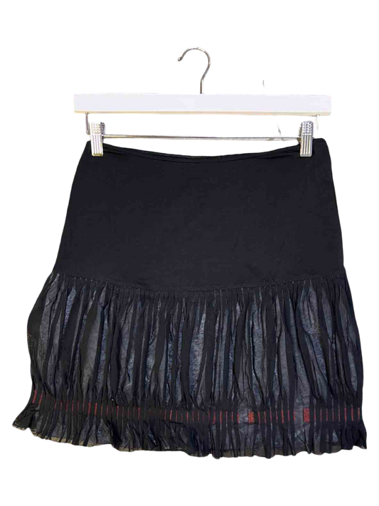 Size S | Cop Copine Black Mesh Bubble Skirt