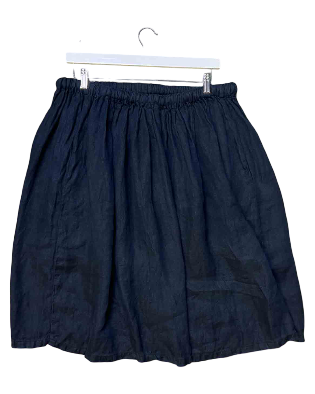 Size OS | Metta Melbourne Navy Linen Skirt
