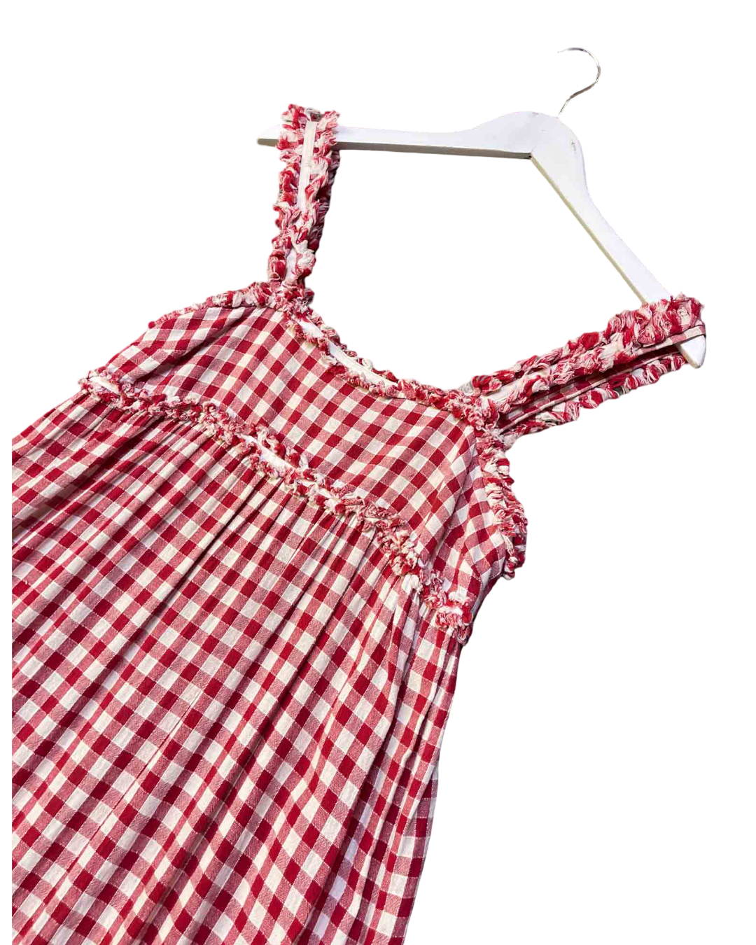 Size 1 (S) | Lee Matthews Gingham Midi Dress
