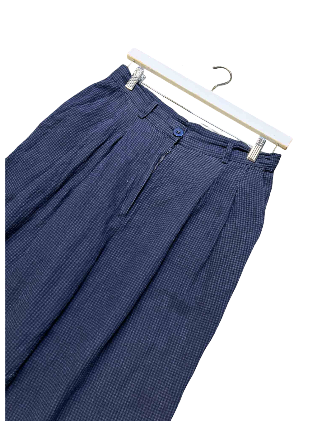 Size M | Alpha60 Navy Gingham Pants