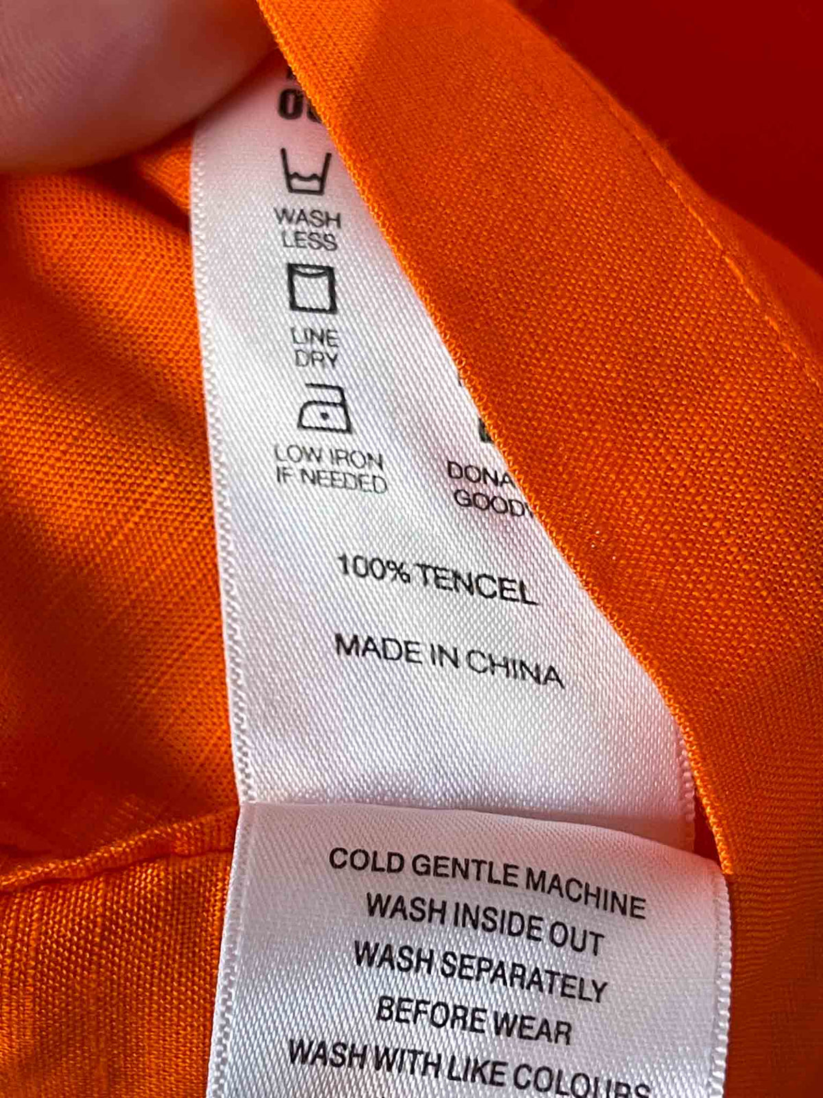 Size XS | Homie Short Sleeve Orange Shirt