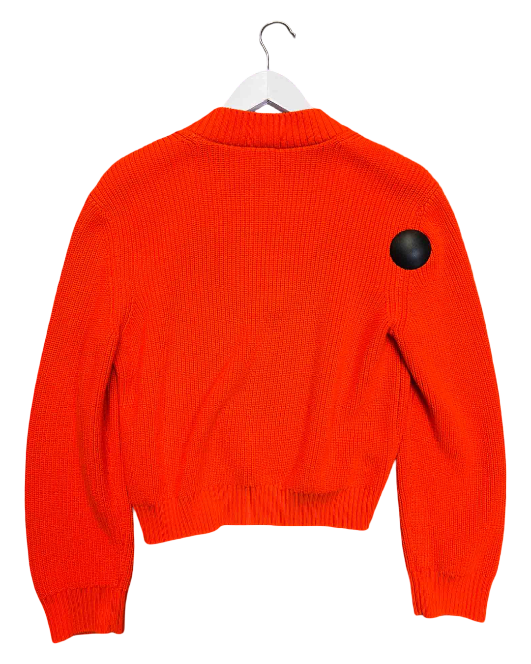 Size L | A.P.C Red Cotton V-Neck Jumper