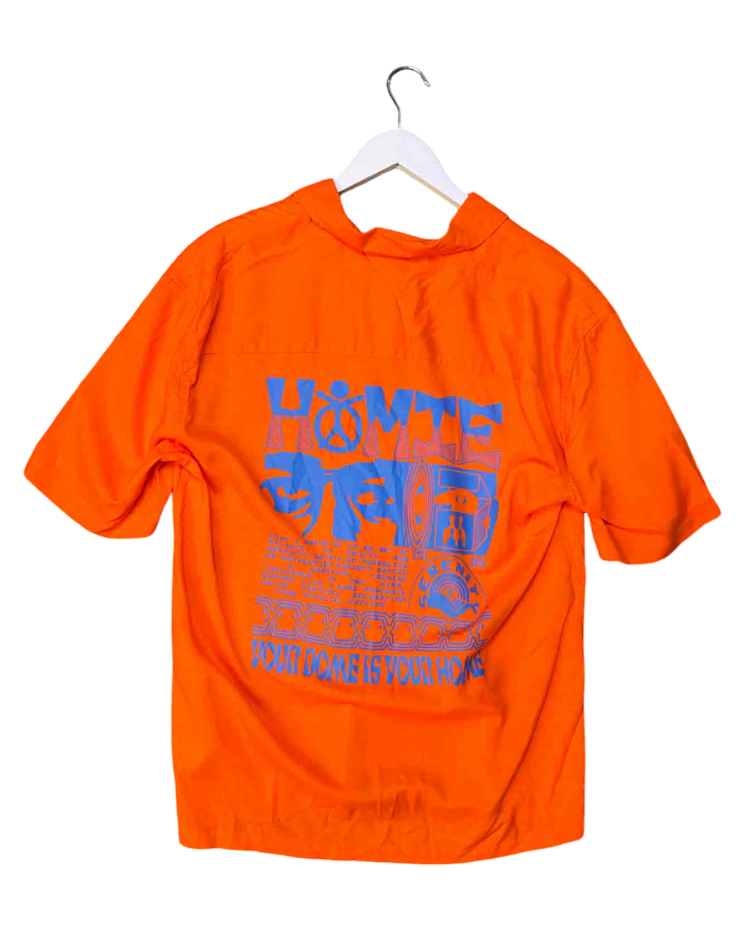Size XS | Homie Short Sleeve Orange Shirt